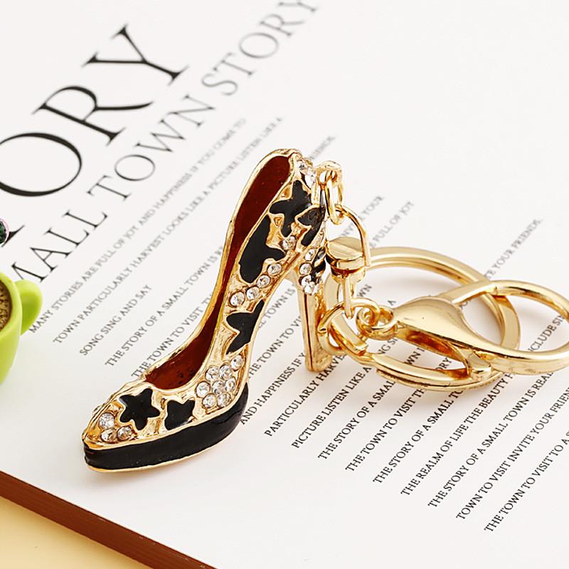 

Стильный брелок-подвеска на ключи в виде звезды из цинкового сплава на высоком каблуке, идеально подходящий для подарка StyleE