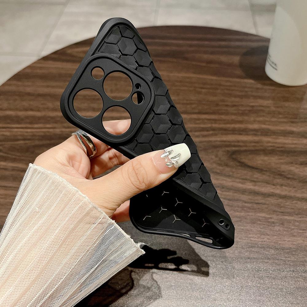 Pouzdro na mobil pro iPhone 13 15 11 12 14 Pro Max Mesh prodyšné pouzdro na mobil je odolné proti pádu, odolné a odolné proti opotřebení