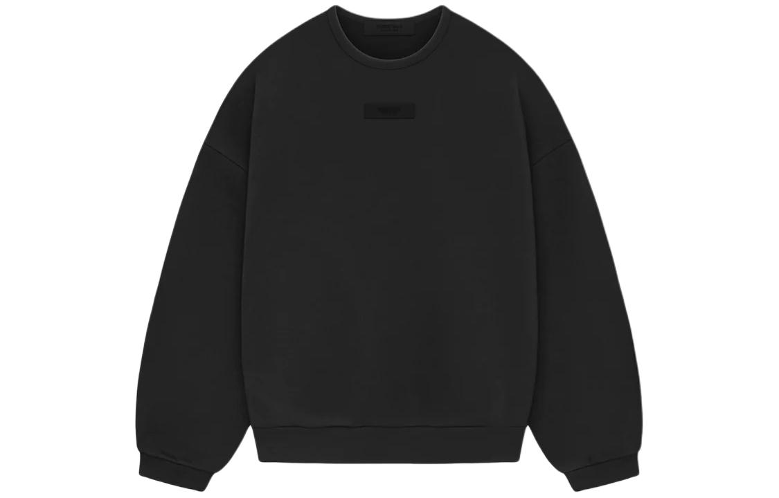 Sweatshirt à col rond Fear of God Essentials 'Jet Black' Homme XL black