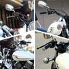 Quadros e acessórios para motociclos – Alças para motociclos
