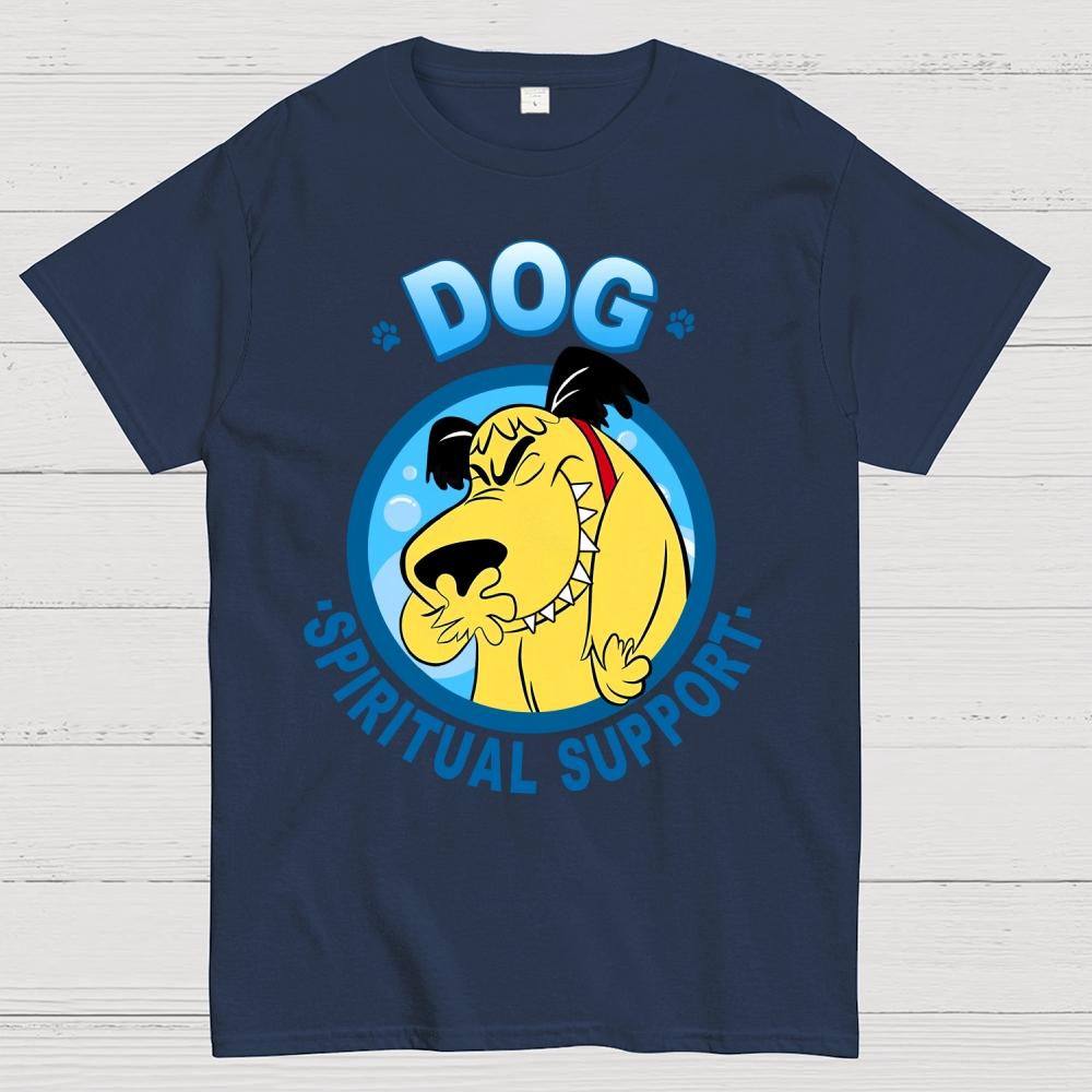 Spiritual Support Dog Unisex 100% Cotton Summer Casual Cool Loose T-Shirt