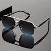 1pc Unisex Pilot Frame Multicolor Classic Personality Fashion Sunglasses For Daily Vacation Beach Party MusicFestival Decoration