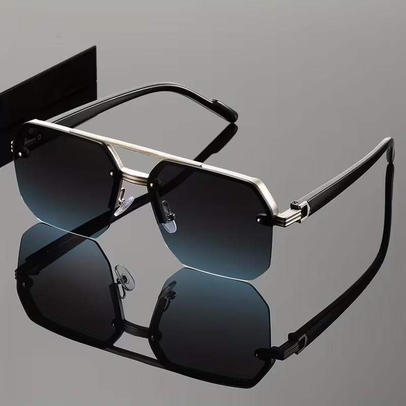 1pc Unisex Pilot Frame Multicolor Classic Personality Fashion Sunglasses For Daily Vacation Beach Party MusicFestival Decoration