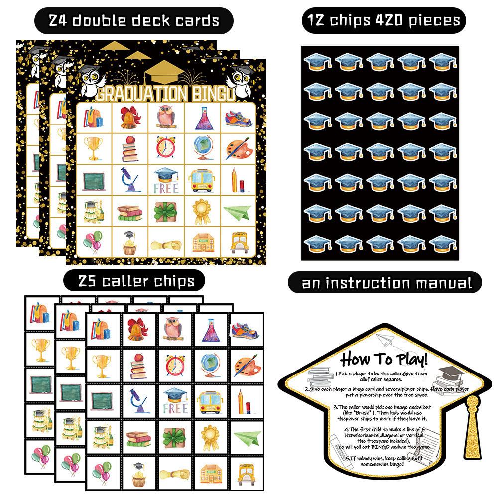 

Graduation Season Theme Campus Party Entertainment Desktop Card Game Props