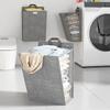 Practical Cloth Storage Bag Convenient and Soft Hangings Storage Hampers Handy Container for Bedroom and Laundry Room