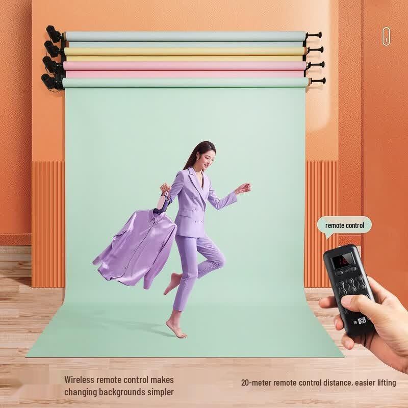 Electric 3-Axis Photography Background Support System