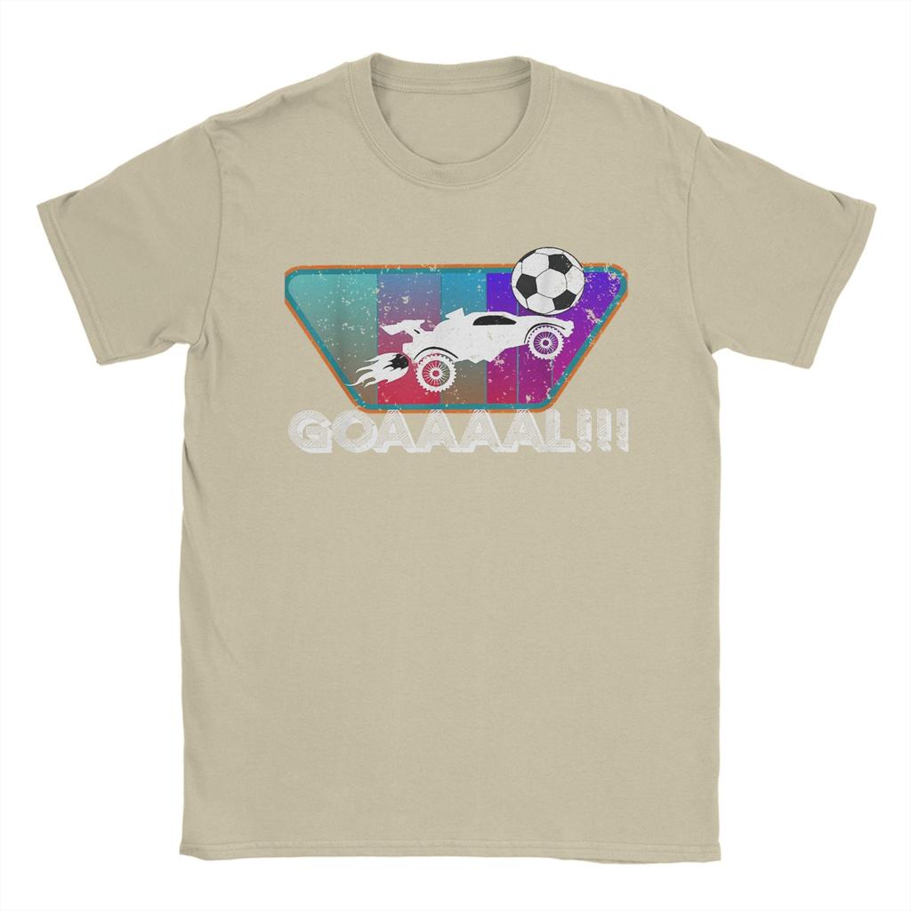 Rakete RC Fußball Auto Liga Gamer Was für eine Parade T-Shirt Sommer 100% Baumwolle T-Shirts Für Männer Kurzarm Y2K Retro Oberteile