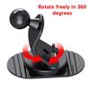 Adjustable Car Air Vent Mount Holder With 17mm Ball Head For Mobile Device Support Stable Phone Positioning During Drive