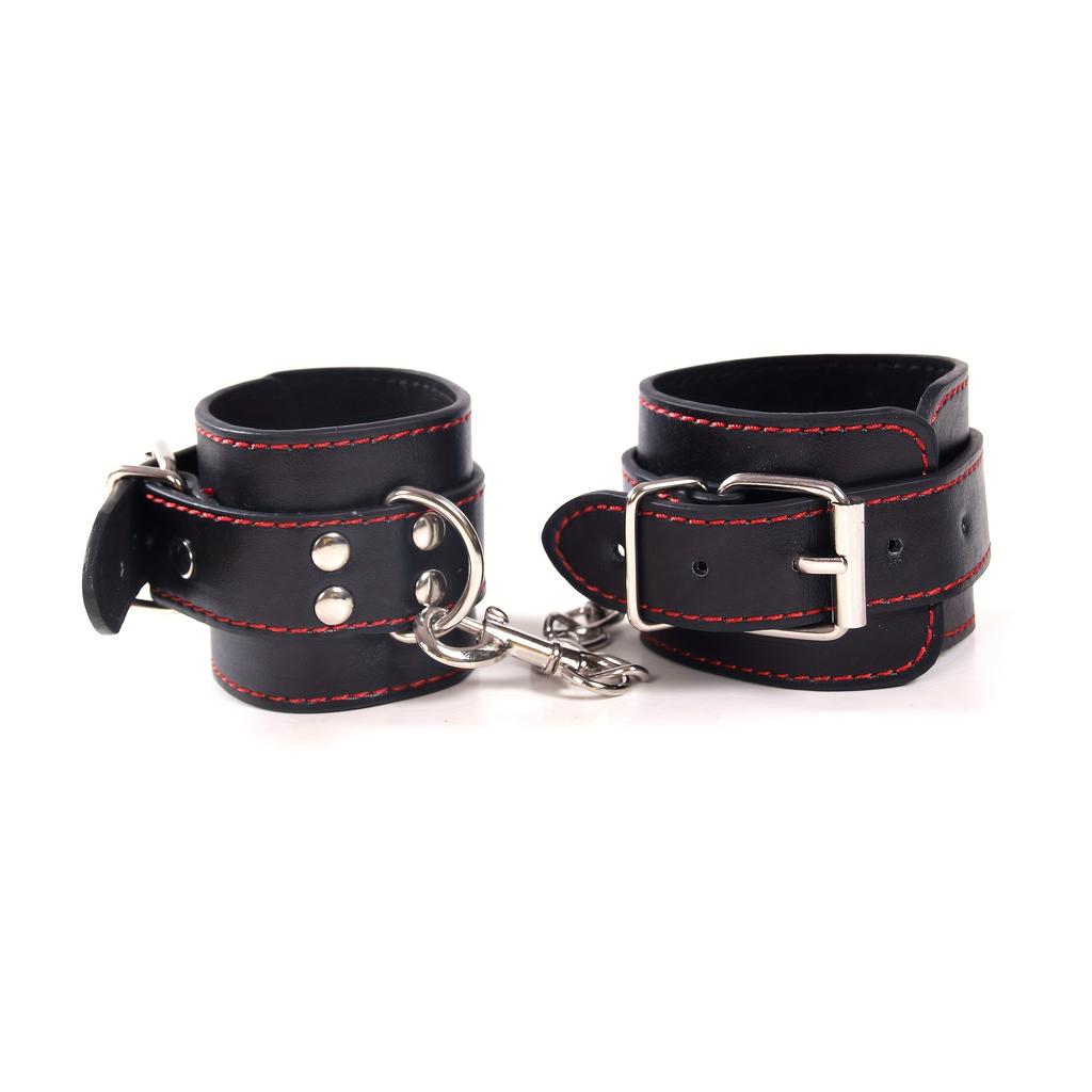 8pcs Adult Sex Toys Whip Handcuff Mouth Gag Nipple Clamp Sm Training Instruments Leather Metal Bondage Bat Eye Mask