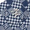 New MLB New York Yankees Denim Short Skirts Women's Blue 3FDSM0223-50BLS
