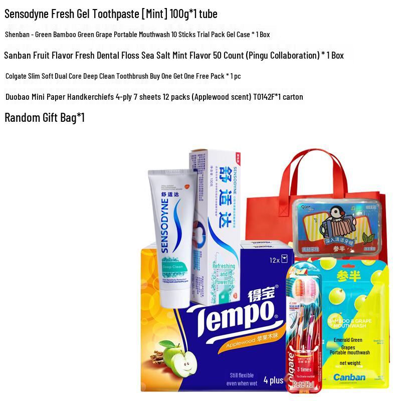 Sensodyne Refreshing Oral Care Gift Set