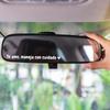 10Pcs Te amo maneja con cuidado Inspirational Message Decal in Spanish, I Love You Rearview Mirror Sticker,Waterproof Driving Safe Mirror Decal for