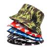 Fashion Women Men Camouflage Bucket Hat Outdoor Sports Travel Beach Caps Fishermen Cap Sun Hats For Women Men