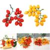Artificial Fruit Model PVC Materials Cherries Tomato Indoor Outdoor Ornament Fade Resistant Wedding Decoration