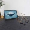 3 Stück große/kleine eiserne Ausstellungsständer für dekorative Teller Stabiler Metall-Ausstellungsständer Schild-Ausstellungsständer für Boutiquen