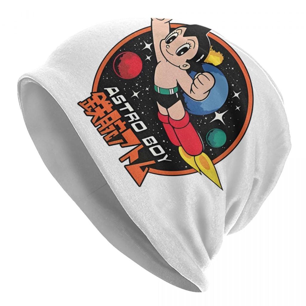 Custom Astro Boy Japan Unisexga Beanies Caps Unisex Women Unisex Hip Hop Winter Warm Knit Hat Adult Anime Cartoon Bonnet Hats