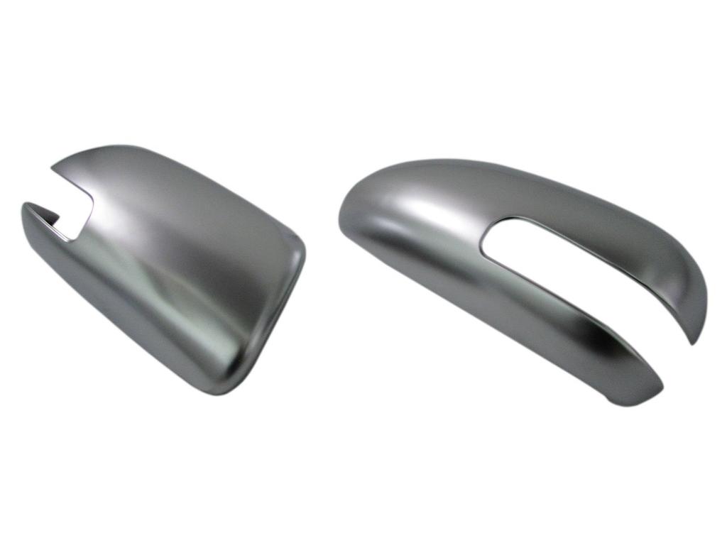 BRIGHTZ Door Mirror Satin for Camry ACV Part Number 25902 Covers, Silver, ACV40/ACV45 (Pre-facelift) [SIL-MIR-005], V40/V45 (40/45),