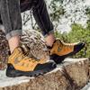 Podzim/zima Velké velikosti Sportovní Pánské Boty Outdoor Volný čas Lezecké boty Móda Plus Sametové páry Pracovní boty Bavlněná obuv