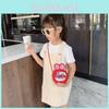 Adorable Princess Cartoon Crossbody Bag For Girls Stylish Pu Leather Mini Shoulder Purse