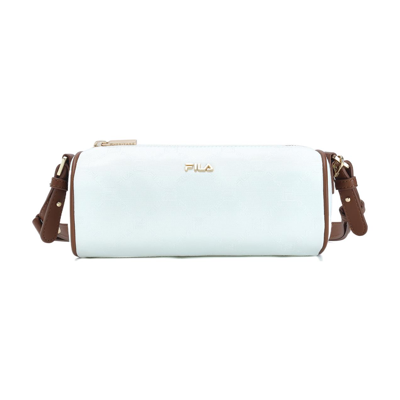 

Новая женская белая сумка через плечо из ПУ кожи FILA F13W331162F-WT 22.1*9.9*9.9CM