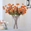 4pcs Plastic Artificial Small Thorn Ball Flowers Real Touch Fake Flowers  Lifelike