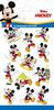 Tatuaże Zmywalne Tymczasowe Myszka Mickey Miki Disney Urodziny 12Szt.
