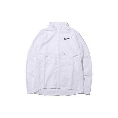 Veste Ajustée à Col Montant pour Sports Extérieurs Homme Hauts Blanc 922041-100