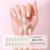 Semi Cured Gel Nail Strips Patches Sliders UV/LED Lamp Cured Adhesive Long Lasting Full Cover Gel Nail Stcikers Manicure