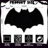 Xuhal Bat Rug Gothic Rug Welcome Mat Soft Indoor Modern Area for Living Room Bedroom Home Decor Nursery Holiday Decorative