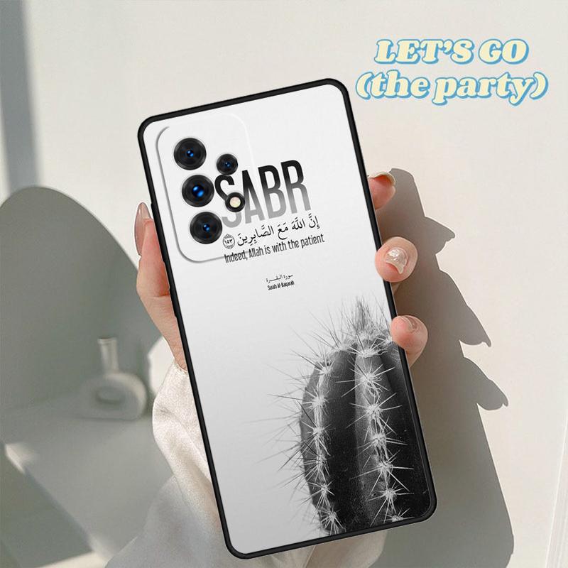 Sabr Patience phone case For Samsung Galaxy A42 A31 A40 A51 A71 A32 A80 A91 A52 A72 A73 A20e A21S A50 A70 A11 A12 Cover