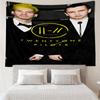 Twenty One Pilots Music Evolution Quick-Dry Tapestry Hanging for Bedroom,Livingroom, Playroom,Decor Art Room Wall Tapestry Holiday and Birthday Gifts