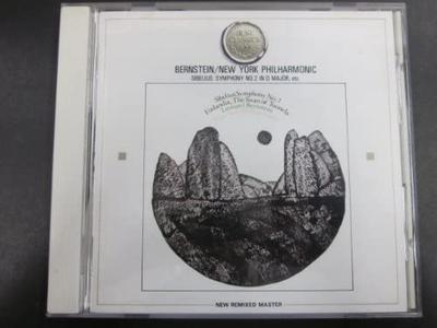 CD BERNSTEIN - Sibelius: Symphony No. 2 30DC786 Japan Classical Used