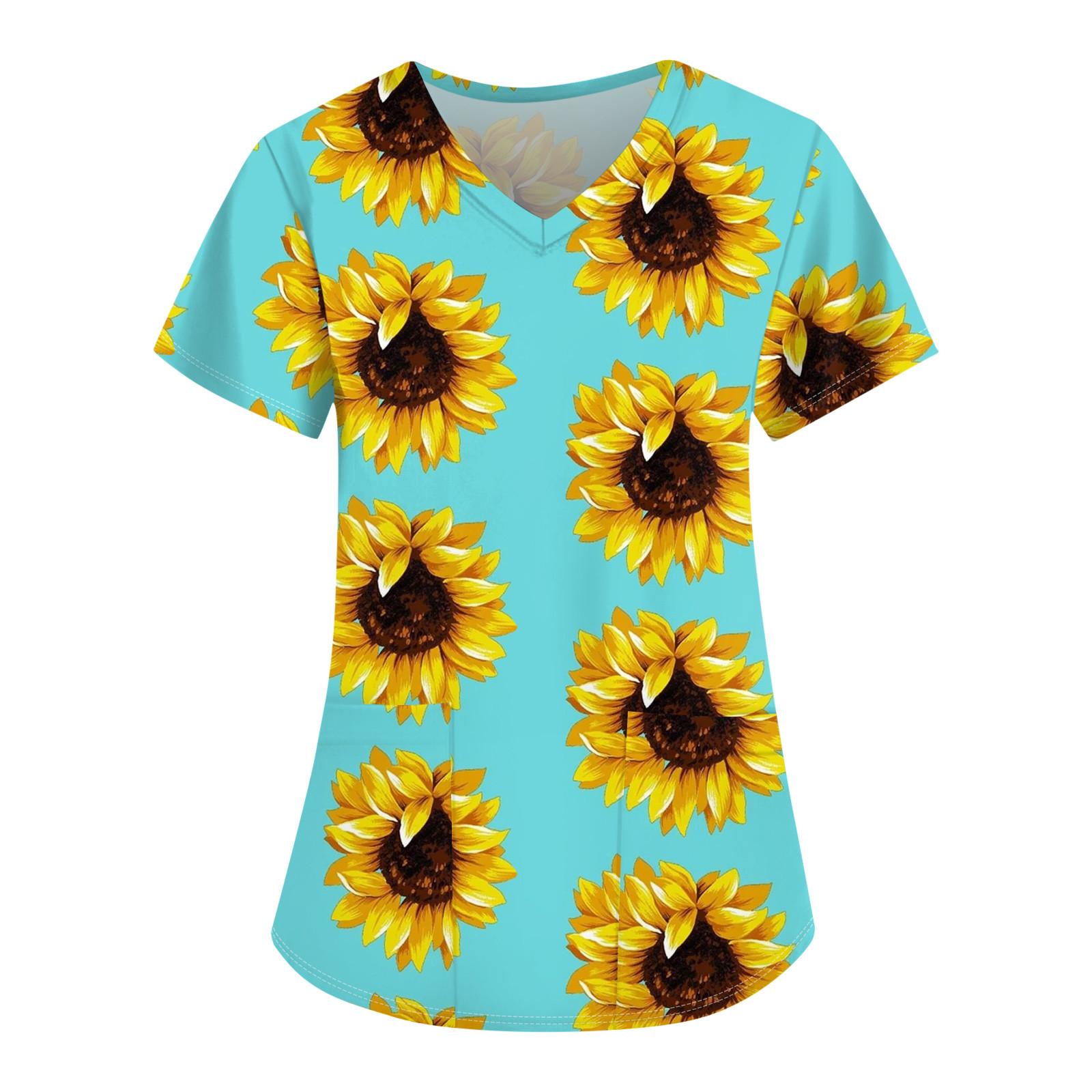 

Женские свободные топы с коротким рукавом Повседневные топы больших размеров с V-образным вырезом и короткими рукавами Повседневные летние футболки Женские топы Футболки Рабочая одежда XL