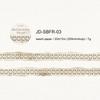 JIANWU 20mm*200cm Ripped-edge Sewing Series Vintage Zipper Landscape Material Collage Washi Tape Creative DIY Journal Stationery