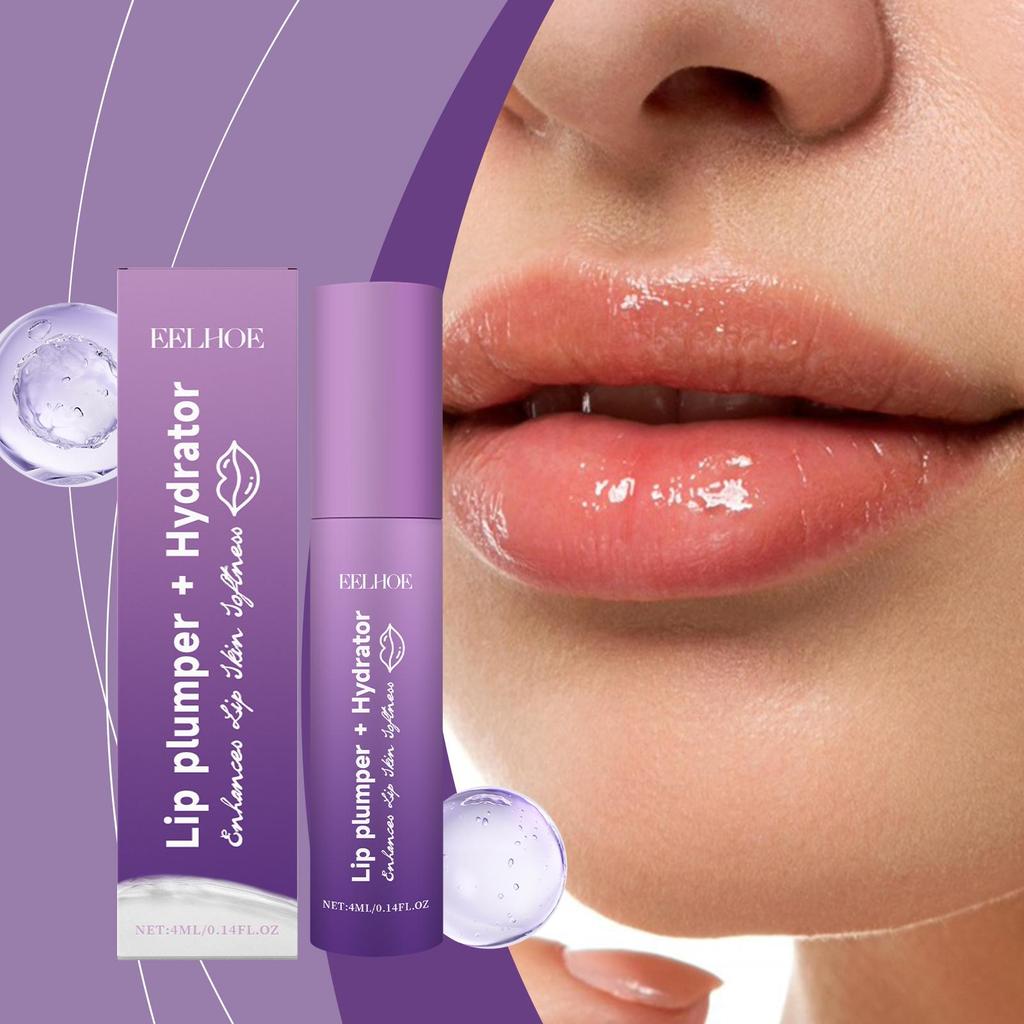 EELHOE Moisturizing Lip Balm Gently Cares for the Lips To Improve Dryness, Peeling, Smooth and Shiny Daily Lip Care 1pcs