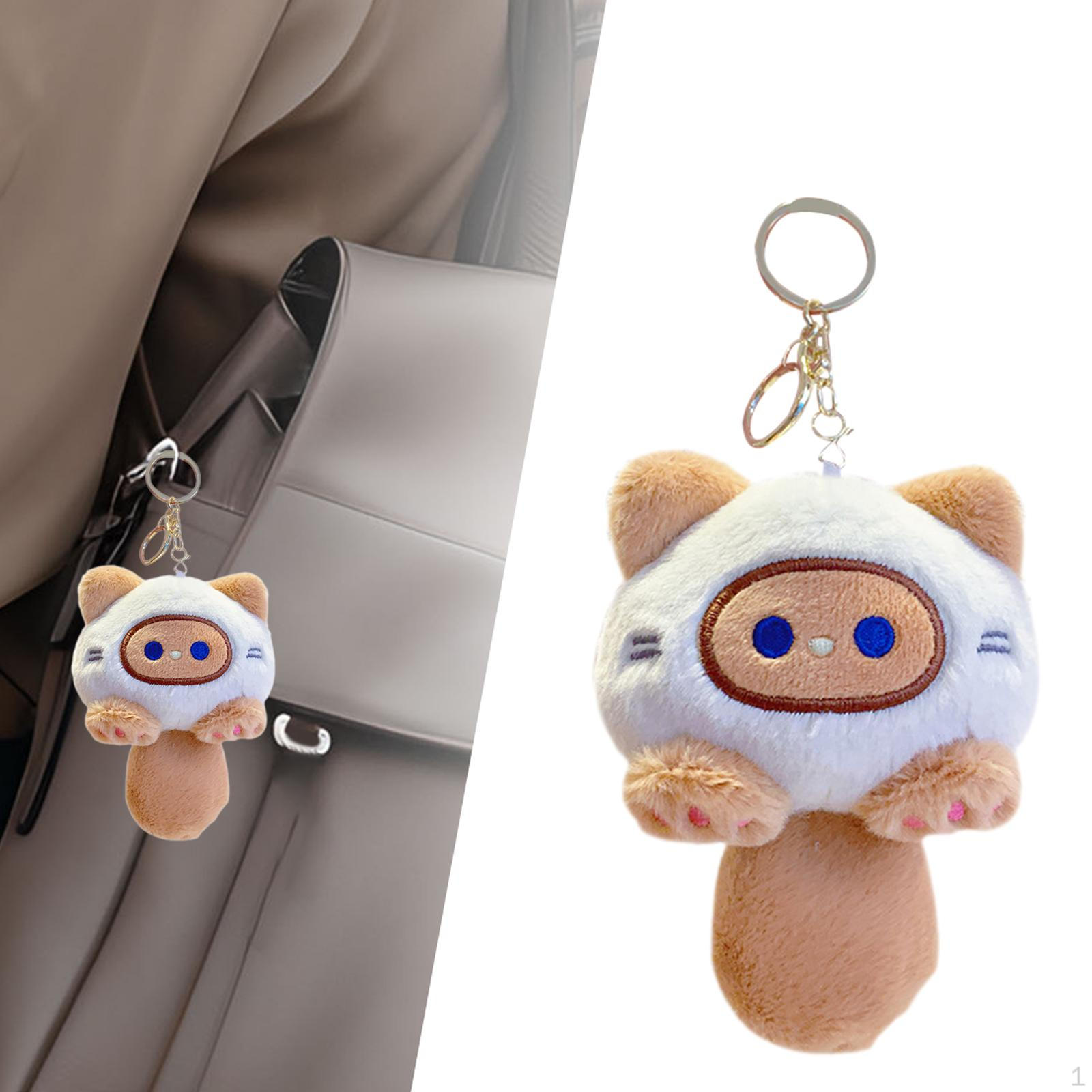 

Плюшевая кукла-подвеска для ключей от машины для рюкзака, кошелька, подарки на год хаки