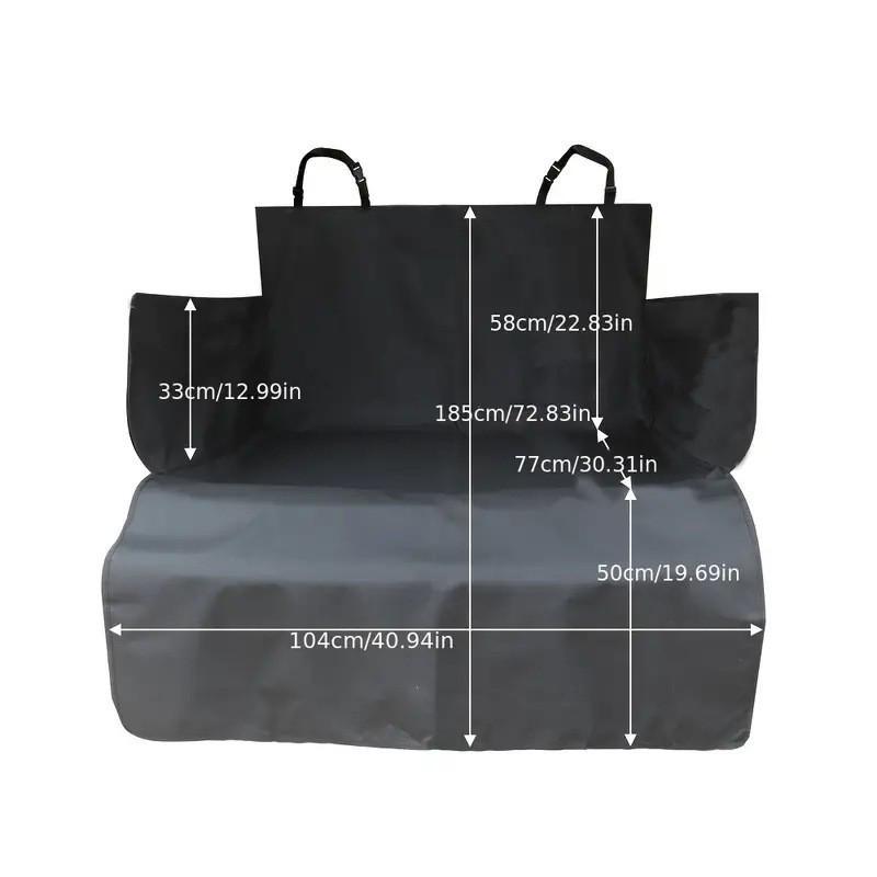Tapis de coffre imperméable pour SUV et animaux de compagnie pour chiens - Protection de siège arrière