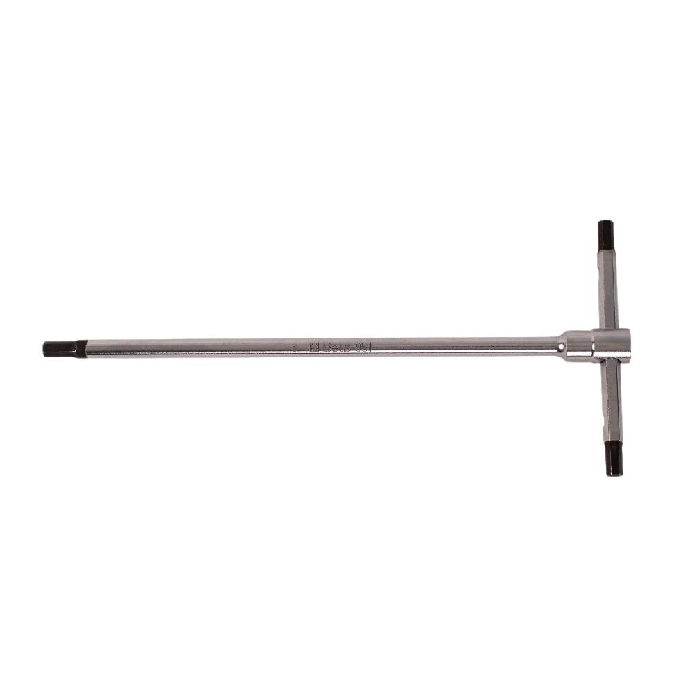 

Beta 951 Sliding Hexagon 009510550 5.0 T-Handle Wrench, 195mm,