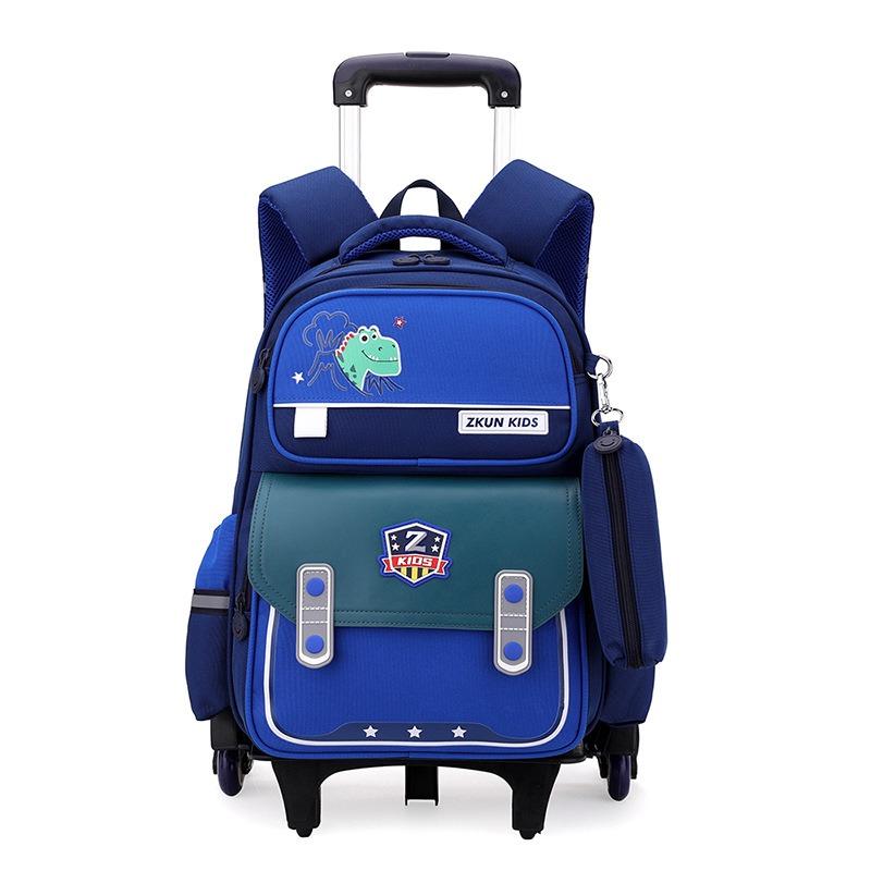 Rucsac cu role pentru școală Rucsac trolley ușor Rucsac pentru școala primară ZRY3163