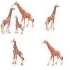 Natureinspired Giraffe Model Pvc Toy For Kids Educational And Collection Use