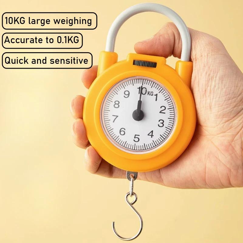 10kg Digital Kitchen Scale 0.1g Precision Stainless Steel Hook Portable Easy Clean Baking Cooking Travel Food Scale