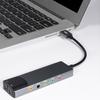 USB Sound Card Aluminium Alloy External Audio Card AC-3 DTS Headphone Adapter Soundcard 7.1 5.1 Channel Optical for PC Computer