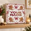 Christmas Custom Name Text 5D Diamond Painting Kit DIY Full Drill Diamond Art Decoration