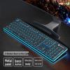 Langtu Silent Wired Mechanical Keyboard and Mouse Set for Office Use - Men & Women
