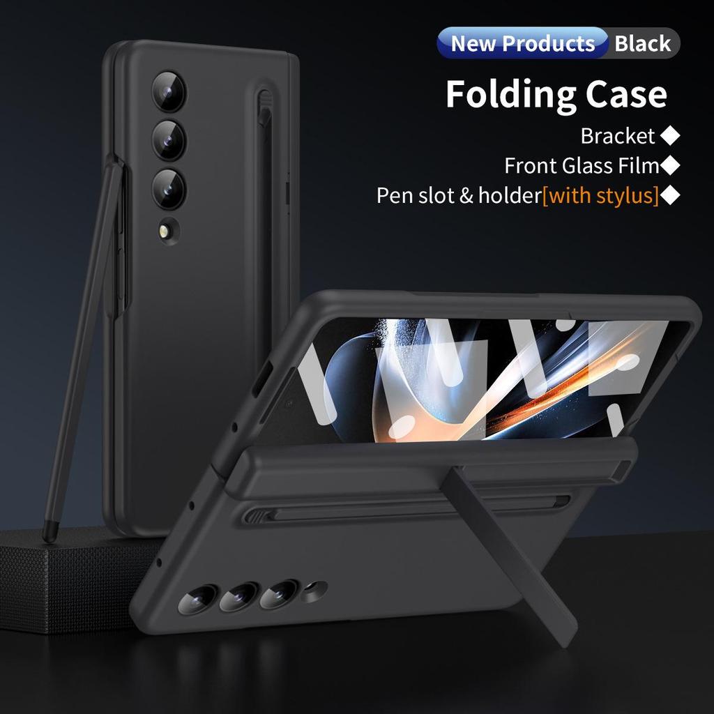 Ultra-Thin ZFOLD6/Samsung Fold4/Fold5 Flip Wristband Phone Case with Full Coverage