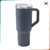 [YoungsBill] 1.2L Large-Capacity Stainless Steel Tumbler with Handle & Straw (Hot & Cold Insulated)