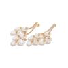 Elegant Diamond Chain & Petal Tassel Ear Clips - Fairy-Inspired Vacation Style, Perfect for Photos.