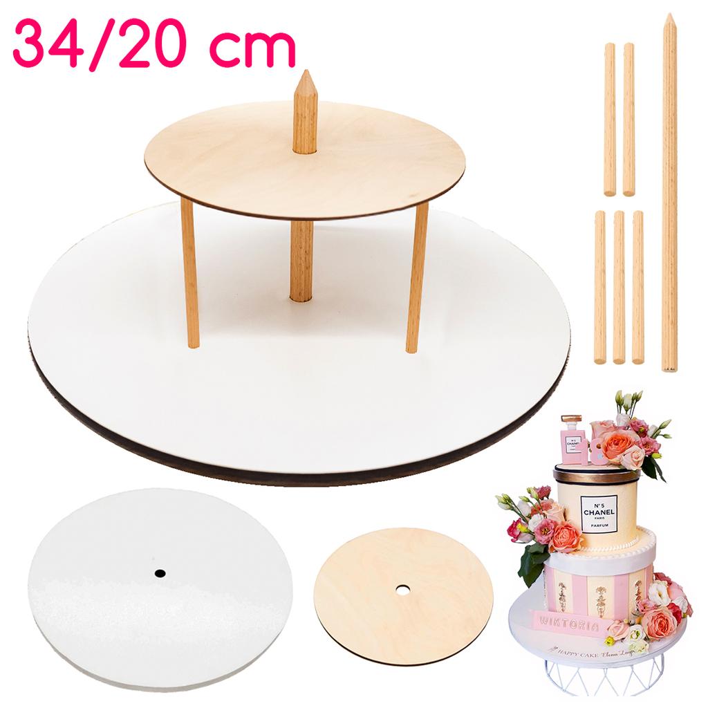 2-tiered Cake Stand 34/20 Cm Brand4cake