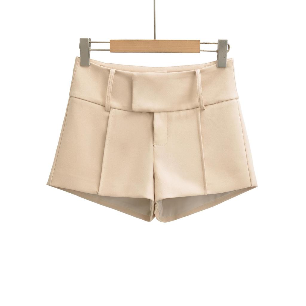 Women's 2026 High-Waisted A-Line Wide-Leg Straight Casual Shorts