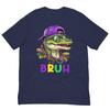 Mardigator Alligator Bruh Mardi Gras Costume Teens Boys Kids Tshirt